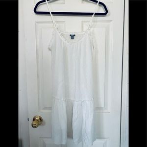 Aerie white eyelet dress